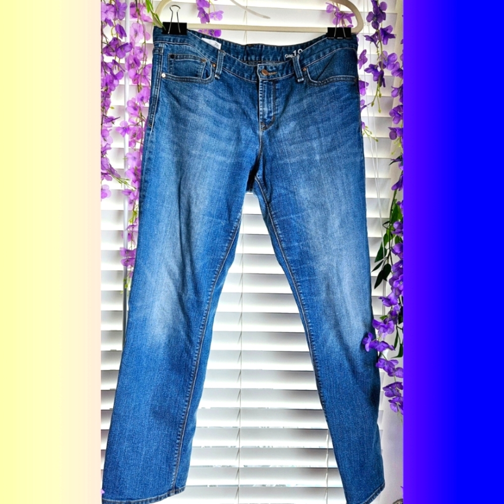 J CREW Matchstick Women's Size 32 Reg. By label.  I Measured 36" Waist. Altered